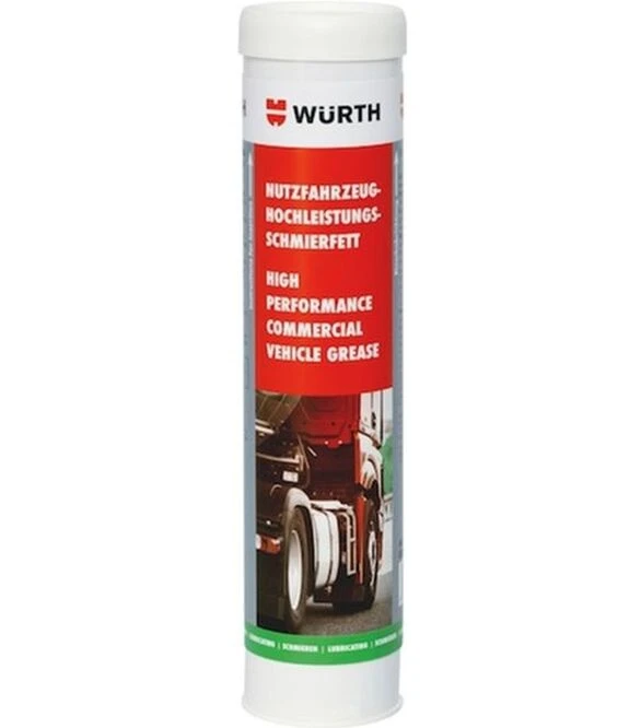 Смазка WURTH высокоэффективная для транспорта, туба, 400 г (893880)