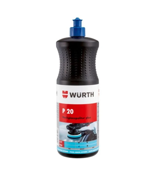 Поліроль помірно абразивна WURTH P20 Plus, високоглянцева, для підготовки, 1 кг (893150020)