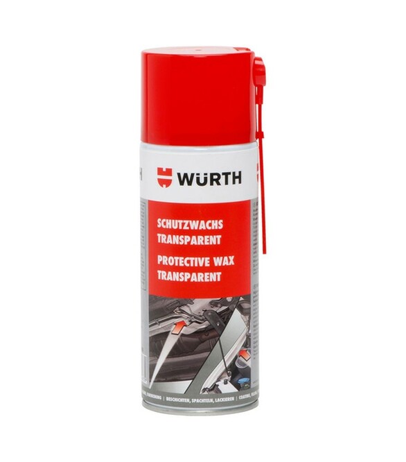 Воск защитный WURTH, аэрозольный, 400 мл (893082400)