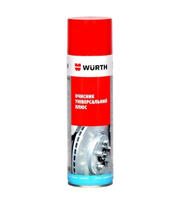Очисник-спрей WURTH Plus, універсальний, 500 мл (89010810)
