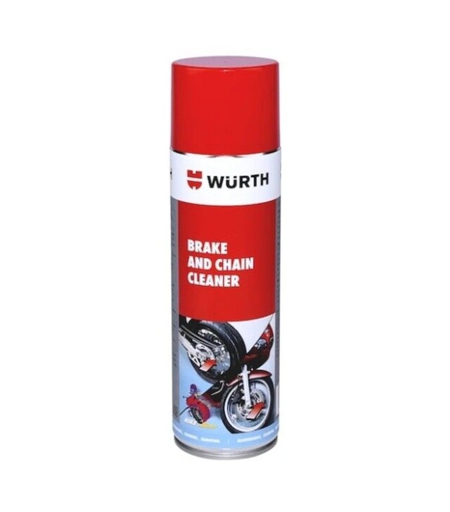 Очиститель-спрей цепей WURTH Chain Cleaner для мотоциклов, 500 мл (89301421)