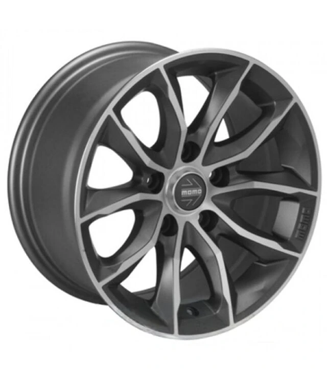 Колісний диск MOMO italy Screamjet EVO 17x8 PCD5/112 ET45 DIA79,6 Matt Anthracite Polished Arrow (mo183)