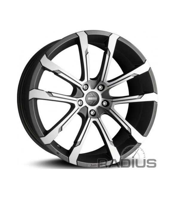 Колісний диск MOMO italy Quantum Evo 19x9,5 PCD5/112 ET45 DIA79,6 Matt Anthracite Polished (mo173)