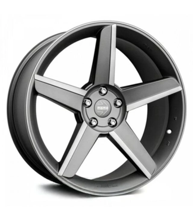 Колісний диск MOMO italy Stealth 19x9,5 PCD5/120 ET42 DIA72,6 Matt Anthracite Polished Arrow (mo234)
