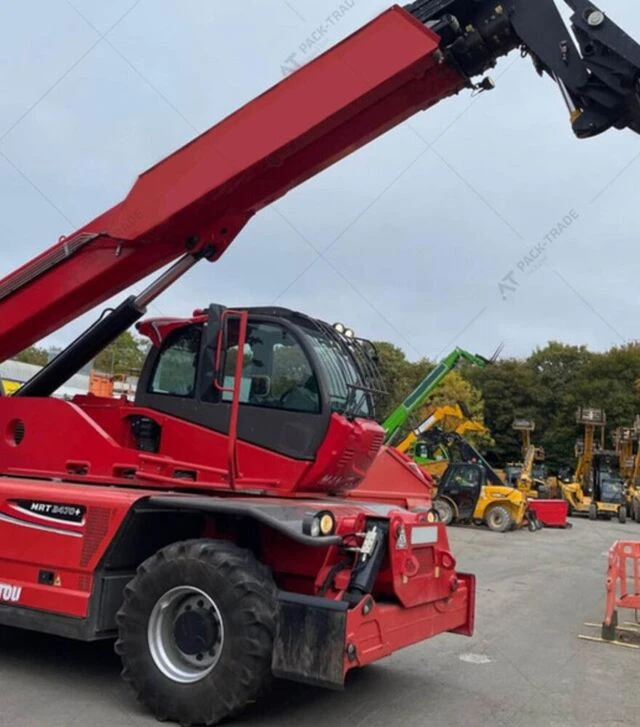 Телескопический погрузчик MANITOU MRT 2470+, 2018 г., 1891 м/ч, б/у