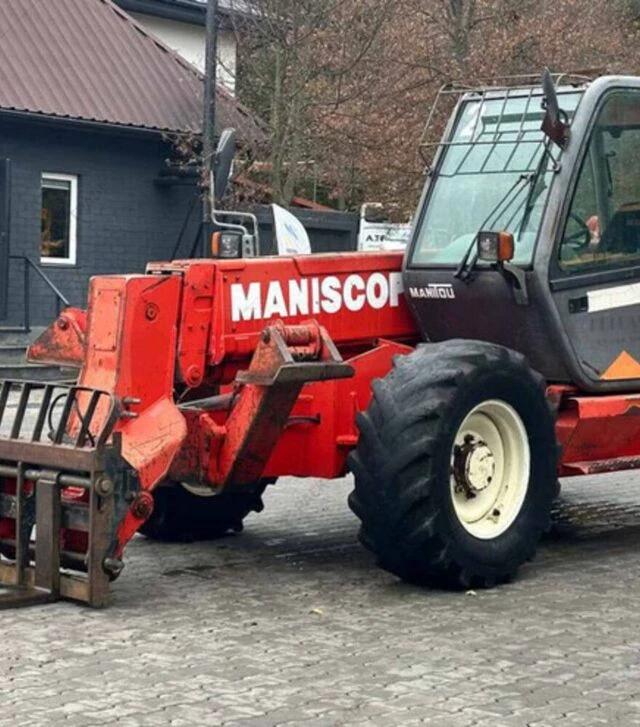 Телескопический погрузчик MANITOU MT1235, 2002 г., 6486 м/ч, б/у