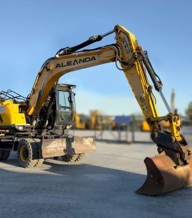 Экскаватор колесный JCB JS160W, 2017 г.в., 10095 м/ч, б/у