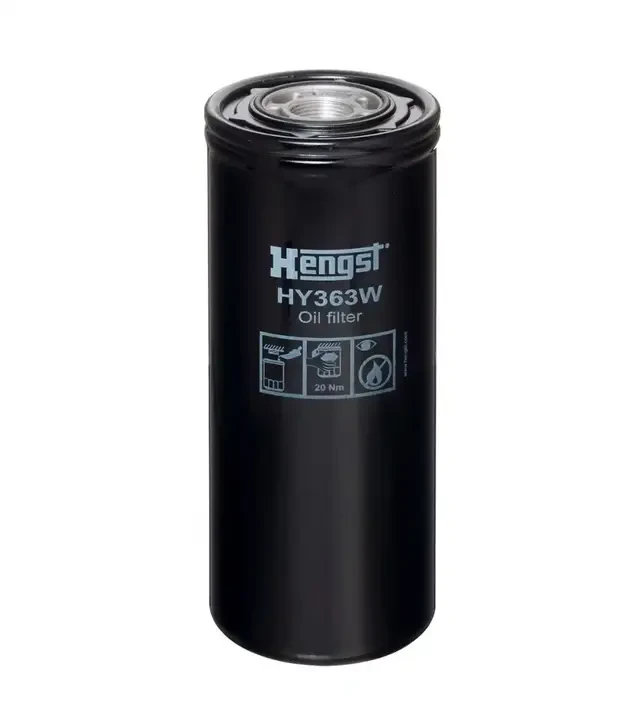 Фільтр масляний Hengst Filter Case, Caterpillar, John Deere, New Holland, STEYR (HENGST) (HY363W)