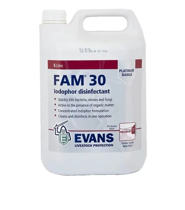 Дезінфекційний засіб FAM 30, 5 л (Evans Vanodine)