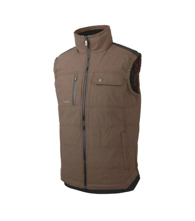 Жилет робочий WURTH NATURE утеплений, коричневий, XXL (M442070004)