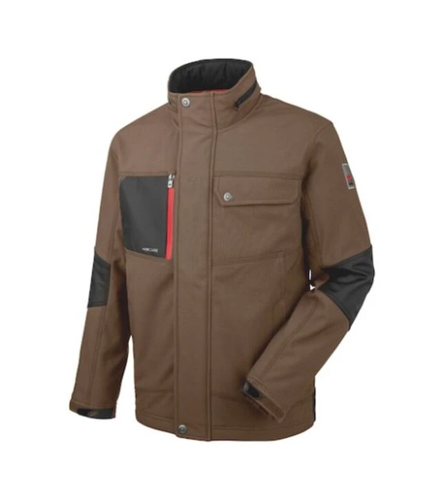 Куртка софтшелл WURTH NATURE коричневая, XL (M441106003)