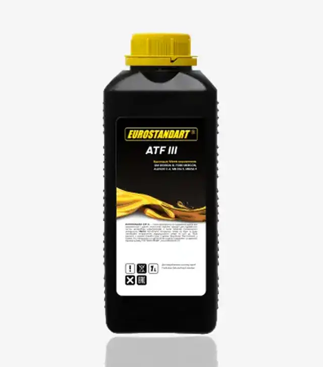 Трансмиссионная смазка Eurostandart ATF III, 1 л