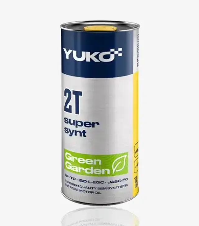 Моторное масло Yuko Super Synt 2T(FC) Green Garden, 1 л