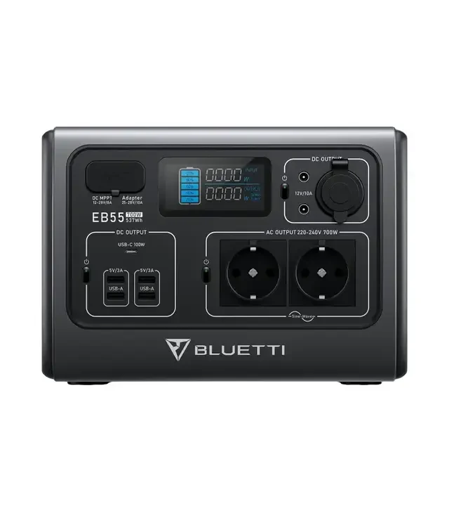 Зарядна станція Bluetti EB55, 0,7 кВт