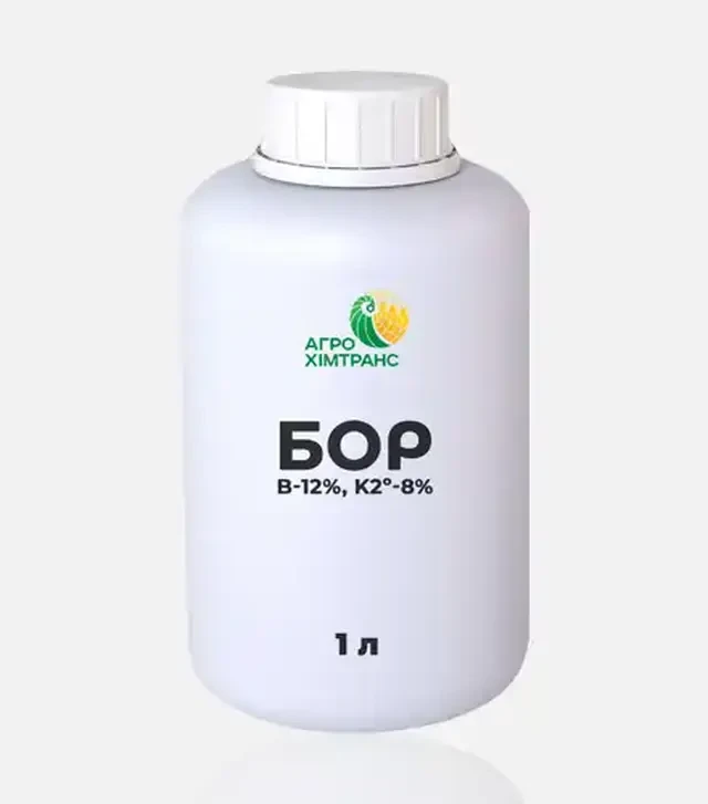 Мікродобриво Бор (B-12%, K2O-8%), 1 л (Агрохімтранс)