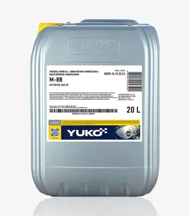 Моторна олива Yuko М-8В, 20 л