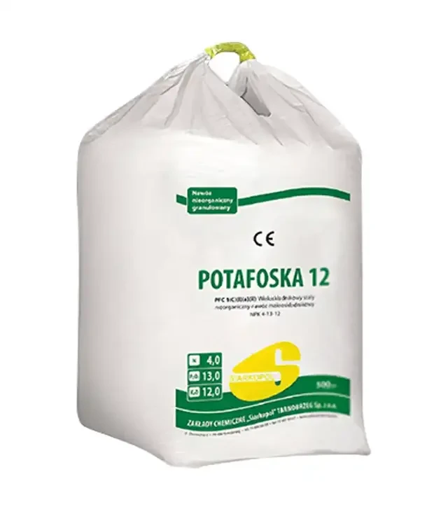 Добриво комплексне Потафоска-12-NPK (CaS) 4-13-12 (18-30), 500 кг (Siarkopol)