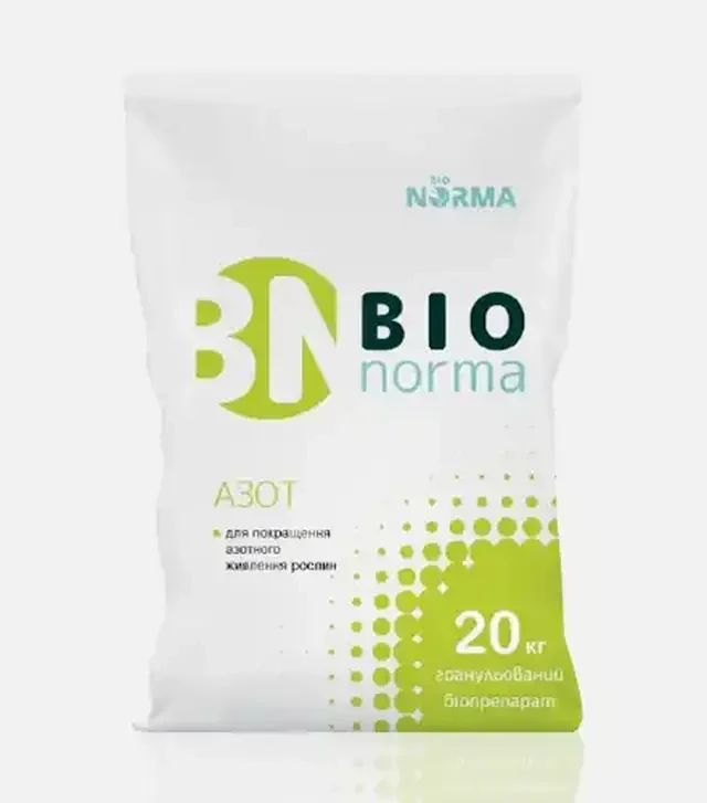 Біодобриво Біонорма Азот Гранула, 20 кг