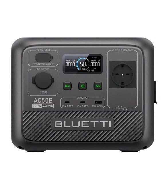 Зарядна станція BLUETTI AC50B, 448 Вт*год, 124444 mAh, 0,7 кВт (PB931484)