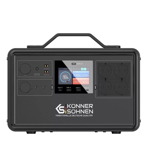 Зарядна станція Könner&Söhnen KS 2400PS, 2240 Вт*год, 2,4 кВт (KS 2400PS)