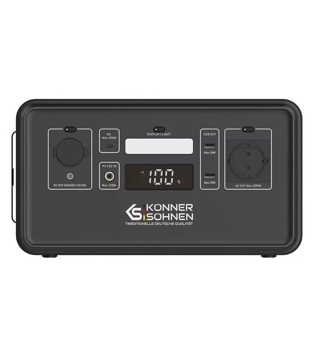 Зарядная станция Könner&Söhnen KS 300PS NEW, 294 Вт*ч, 0,3 кВт (KS 300PS)