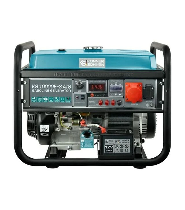 Генератор бензиновий Konner&Sohnen KS 10000E-3 ATS, 7,5 кВт