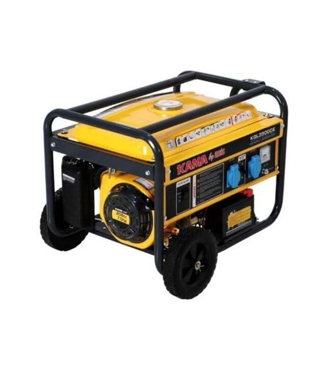 Бензиновый генератор KAMA KGL3500CE, 2,8 кВт, 3,5 кВА, (KGL3500CE)