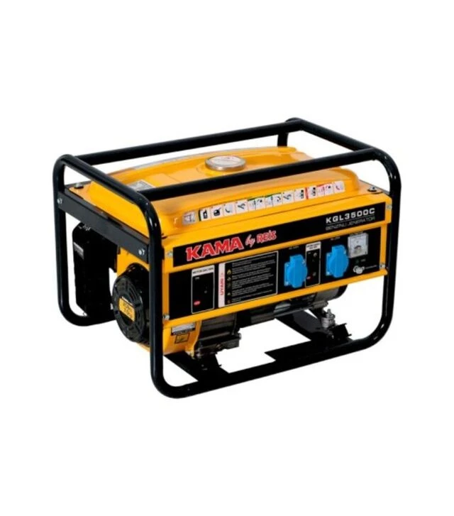 Бензиновый генератор KAMA KGL3500C, 3,5 кВА, 2,8 кВт (KGL3500C)