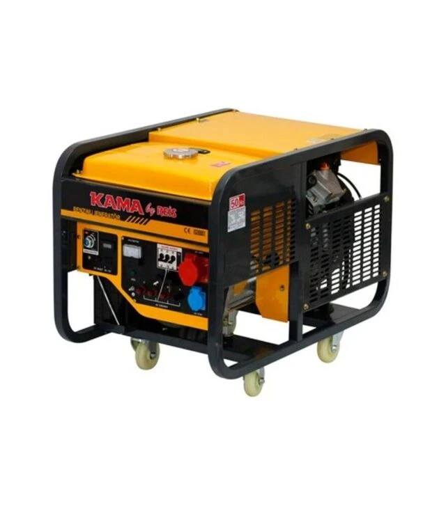 Генератор бензиновый KAMA KGL12000FE3, 11,9 кВА, 9,5 кВт, трехфазный (KGL12000FE3)