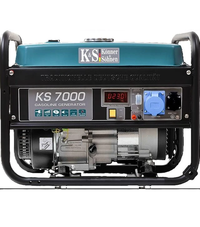 Бензиновый генератор Könner&Söhnen KS 7000, 5 кВт (KS 7000)