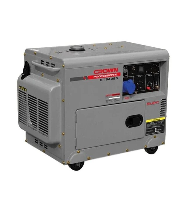 Генератор дизельный CROWN CT34085, однофазный (CT34085)