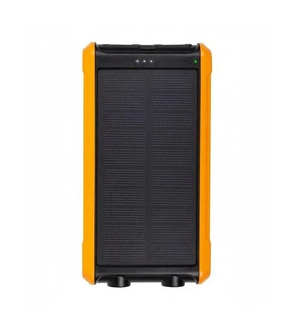 Універсальна мобільна батарея PowerPlant Solar, 10000mAh, 2xUSB-A, сонячна панель (PB930494)