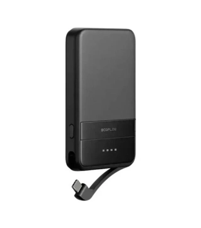 Универсальная мобильная батарея EcoFlow RAPID Magnetic Power Bank 5000, Black (EF-RAPID5000-B-EU)