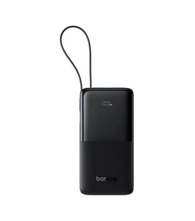 Універсальна мобільна батарея Baseus Bipow 2 Digital Display 10000 mAh, 20W, Black (P10077101113-00)