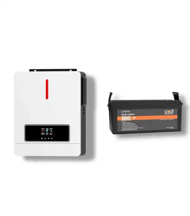 Система резервного живлення гібридна NEXT 4,2 кВт + АКБ Codi Energy LiFePO4 24V 120Ah