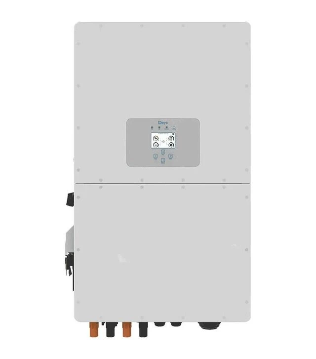Інвертор гібридний Deye SUN-30K-SG01HP3-EU-BM3 30 кВт, 3 фази, 3 МРРТ, HV (20493)