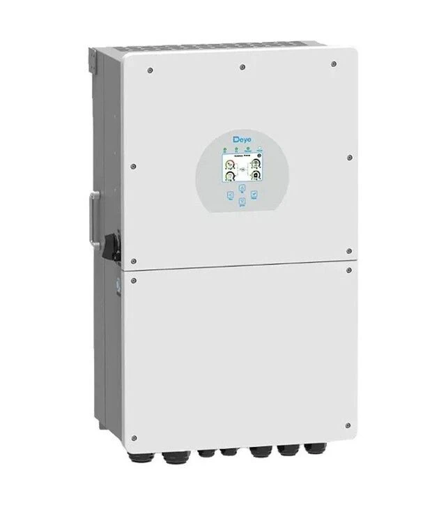 Інвертор гібридний Deye SUN-14K-SG01LP1-EU, 14 кВт, 1 фаза, 3 MPPT, Parallel (SUN-14K-SG01LP1-EU)