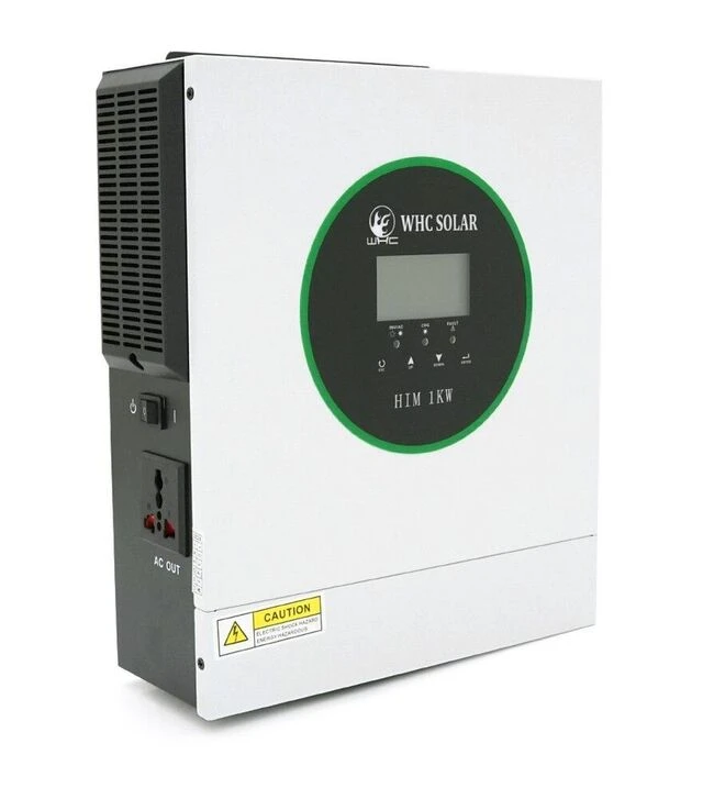 Инвертор гибридный WHC Solar HIM-1KW, 1 кВт, 12 В, 1 фаза, 1 MPPT (WHC-HIM-1K-12)