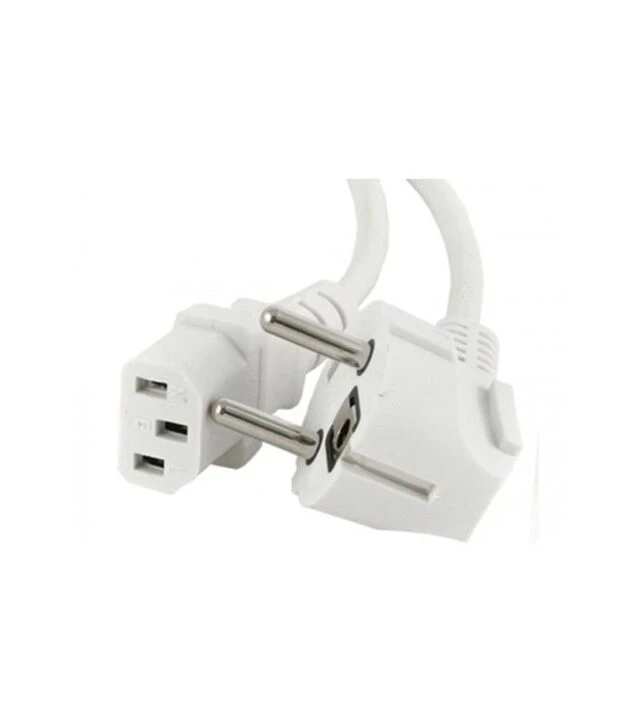 Кабель питания Cablexpert C13, 1,8м, White (PC-186W-VDE)