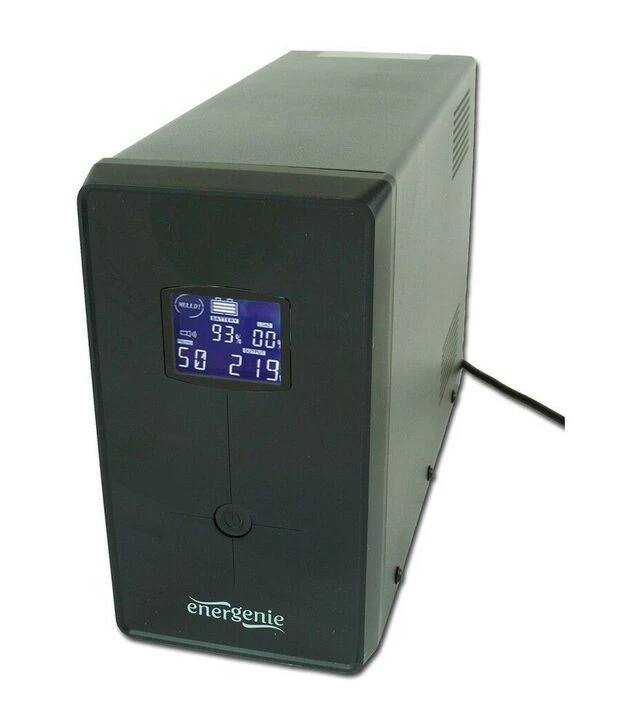 Источник бесперебойного питания EnerGenie 1200VA/720W LCD, USB (EG-UPS-033)