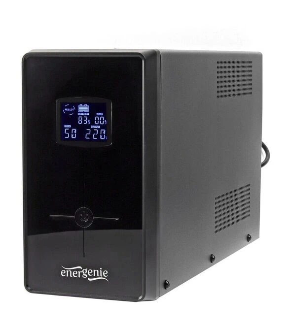 Источник бесперебойного питания EnerGenie 2000VA/1200W LCD, USB (EG-UPS-035)