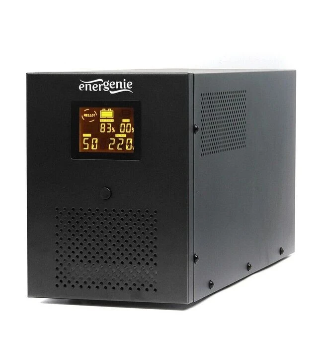 Джерело безперебійного живлення EnerGenie 3000VA/1800W LCD, USB (EG-UPS-036)