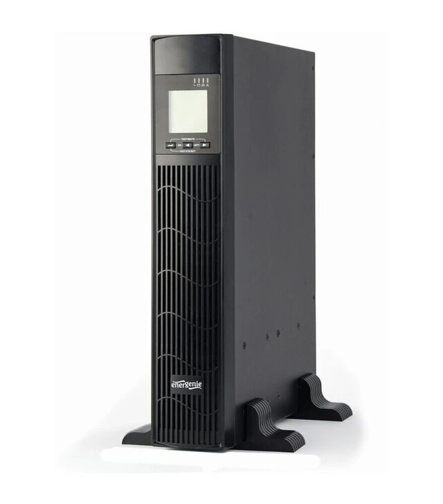 Джерело безперебійного живлення EnerGenie 1000VA/600W LCD, USB (EG-UPSRACK-10)