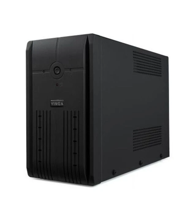 Джерело безперебійного живлення Vinga VPE-650PRMU LED 650VA metal case with USB (VPE-650PRMU)