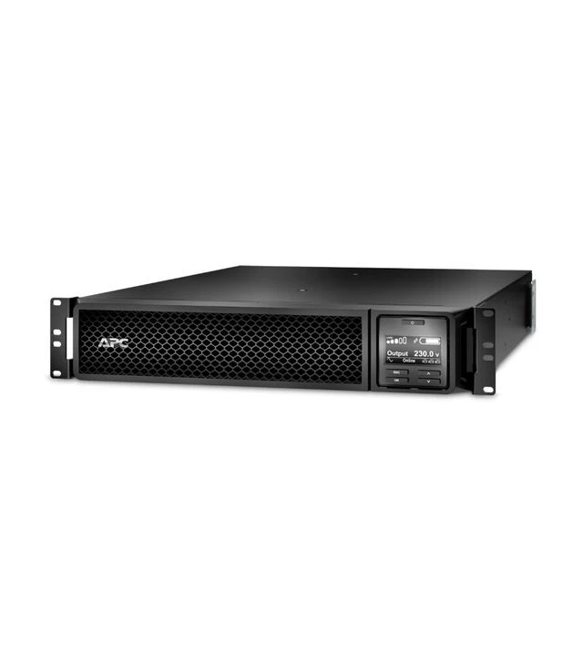 Джерело безперебійного живлення APC Smart-UPS Online 3000VA/2700W, RM 2U, LCD, USB, RS232, 8xC13, 2xC19 (SRT3000RMXLI)