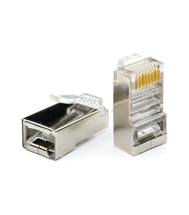 Коннектор Atcom RJ-45, Cat.5e, FTP, 8P8C, 100 шт (10698)