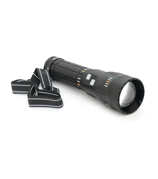 Фонарь поисковый YEMAO YM-G600, LED PM60, 4 режима, черный (YEMAO YM-G600)