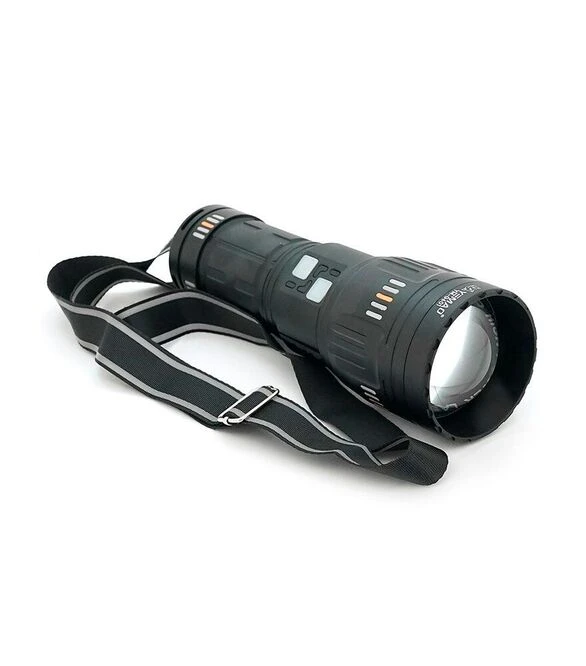 Фонарь поисковый YEMAO YM-G601, LED PM60, 4 режима, черный (YEMAO YM-G601)