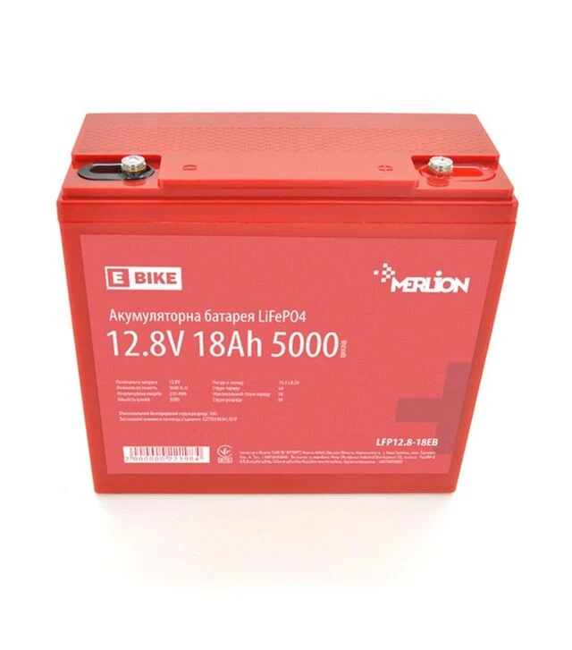Акумуляторна батарея Merlion LiFePo4 LFP12,8-18EB (LFP12.8-18EB)
