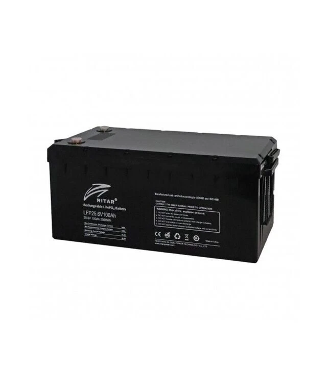 Аккумуляторная батарея Ritar LiFePo4, 24 В, 100 A*ч (LFP25.6V100Ah G1)